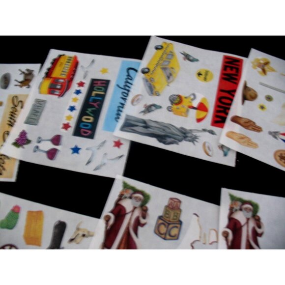 Creative Memories Lot Stickers, Great Lengths Chalet, Snap Pack, Lines, Pastels - Picture 10 of 16